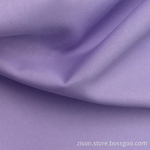 Windproof Dyed Plain Polyester Pongee Garment Fabrics